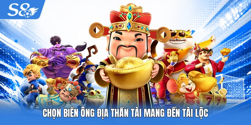 Chọn biển Ông Địa Thần Tài mang đến tài lộc
